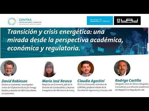 Conversatorio: Transición y Crisis Energética | Facultad de Ingeniería y Ciencias